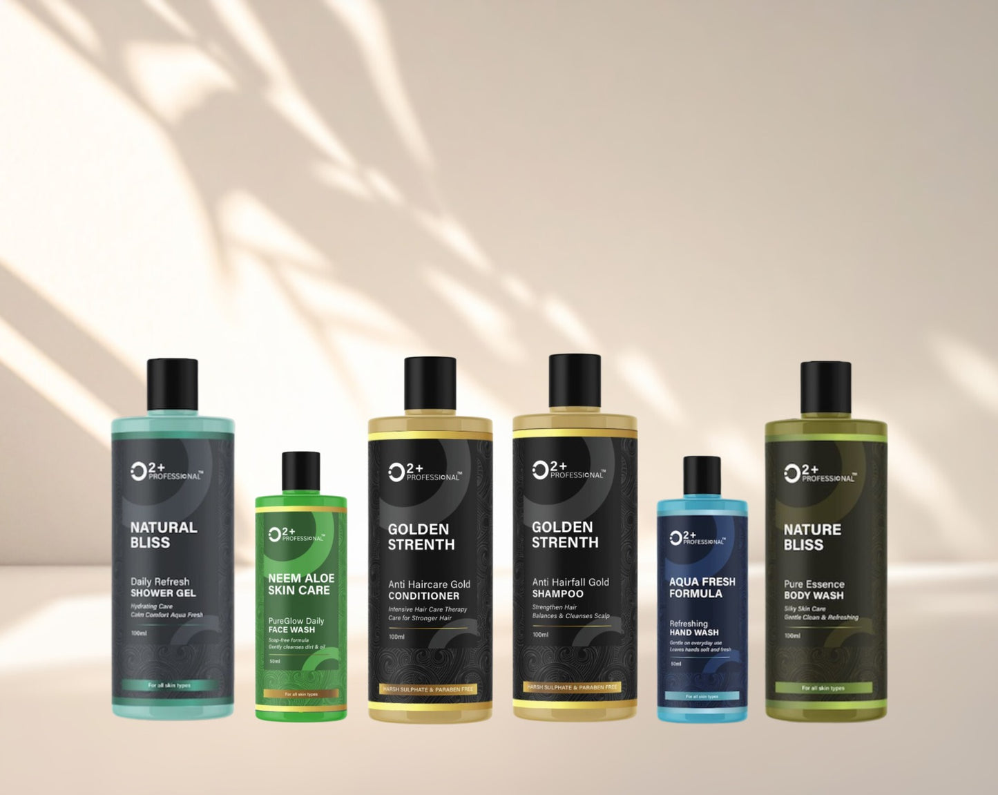 O2+ Professional 6-in-1 Ultimate Family Grooming Travel Kit - Complete Luxury Head-to-Toe Care & Mega Value Combo