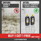 Finox Floor Fresh Disinfectant Floor Cleaner - Buy 1 Get 1 Free (2 Ltr Power Pack) | 99.99% Germ Kill & Clinical Strength